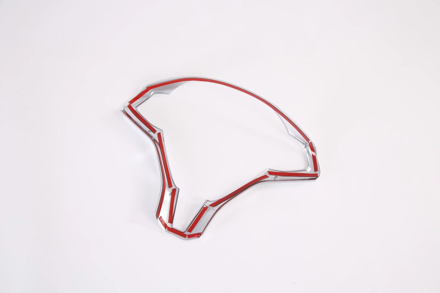 ABS Chrome Steering Wheel Frame Cover Trim for Tesla Model X (2017-2023)