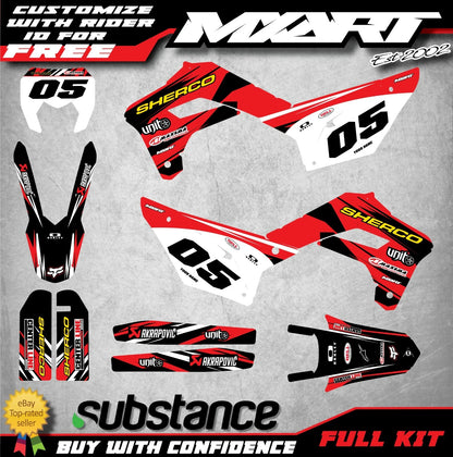 Custom Graphic Kit DIGGER STYLE for Sherco Enduro (2017-2021)