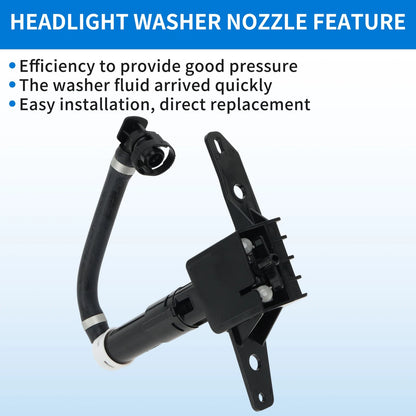 Left Headlight Washer Nozzle for Subaru Forester (2014-2018)