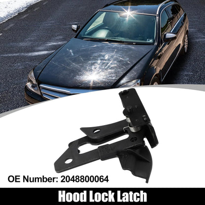 Hood Safety Latch Lock for Mercedes Benz C300 C350 E350 (2008-2015)