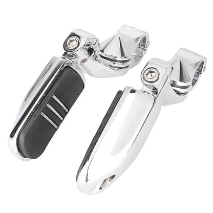 1-1/4" Adjustable Engine Guard Highway Foot Pegs for Harley