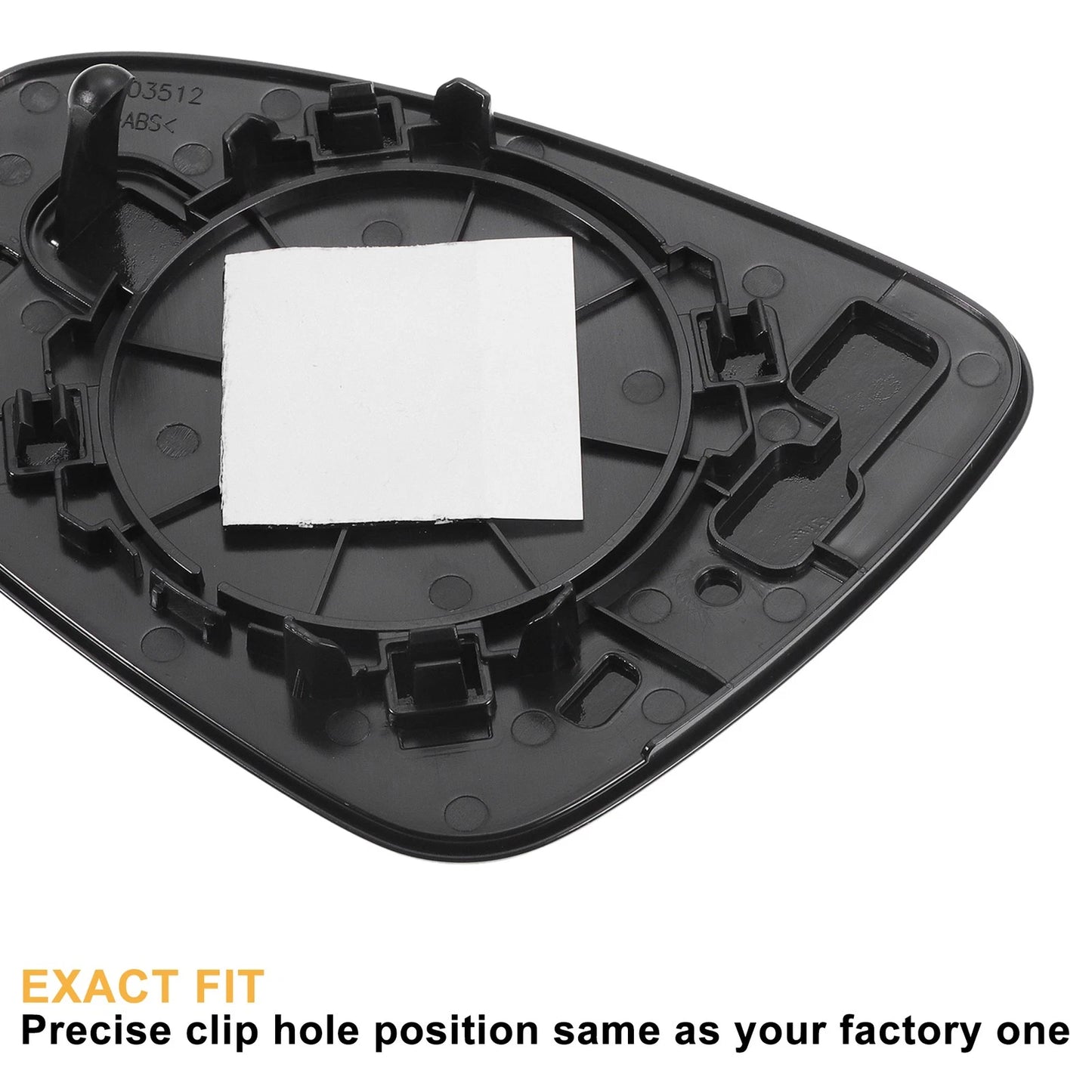 Right Side Mirror Glass w/ Backing Plate for Nissan Sentra (2020-2021)