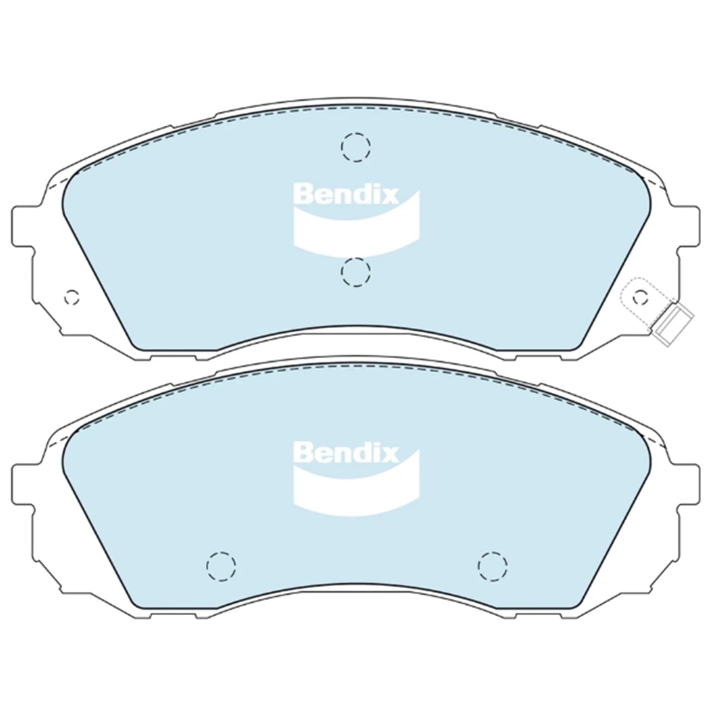 HD Front Disc Brake Pad Set for Kia Carnival (2006 - 2010)