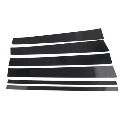 6pcs Black Center Pillar Posts Trim for Ford Expedition, Navigator (1997-2016)