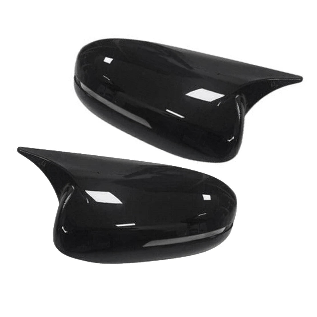 Black OX Horn Rear View Mirror Covers for Kia Optima K5 (2011-2015)