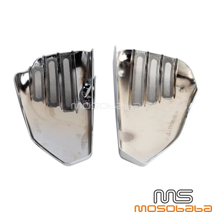 Chrome Fairing Battery Side Covers for Harley Seventy Two XL1200V Iron 883 (2014-2023)
