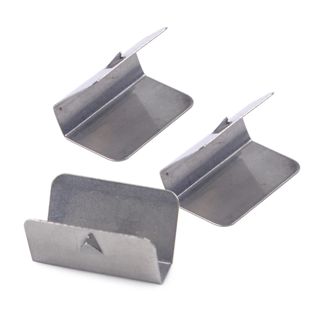 8x Stainless Steel In-Channel Rain Wind Eyebrow Deflectors for Car Model