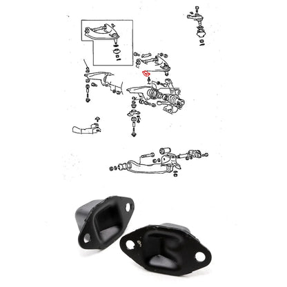 Upper Spring Bumper x2 for Mitsubishi Triton Colt L200 1986-1996