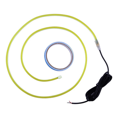 120cm Yellow LED Hood Daytime Running Light Strip for Car