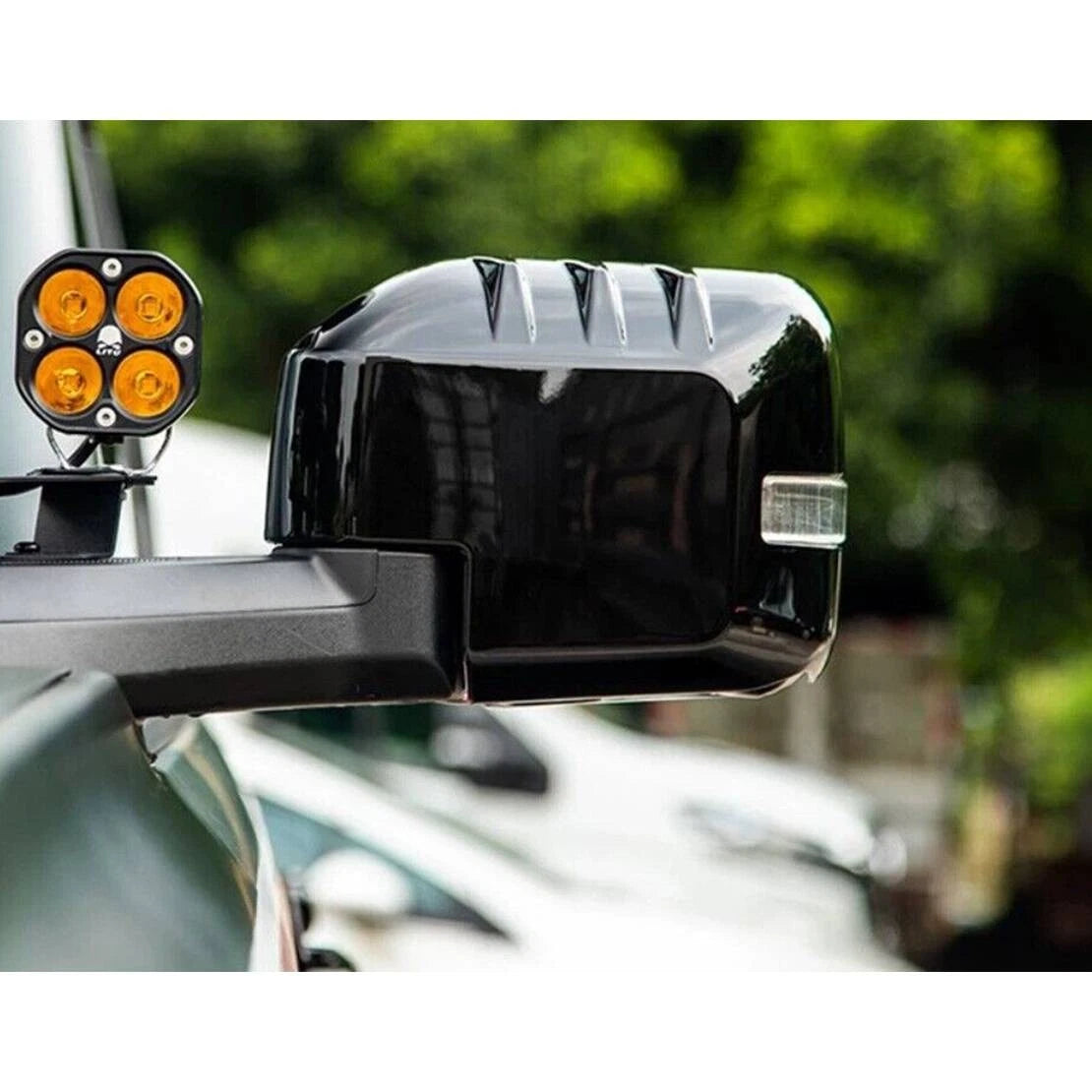 2 x Exterior Mirror Cover Trim Caps for Ford Bronco (2023-2024)