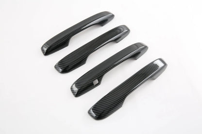 Carbon Fiber Look Side Door Handle Cover Trim for Honda Civic Sedan (2022-2023)