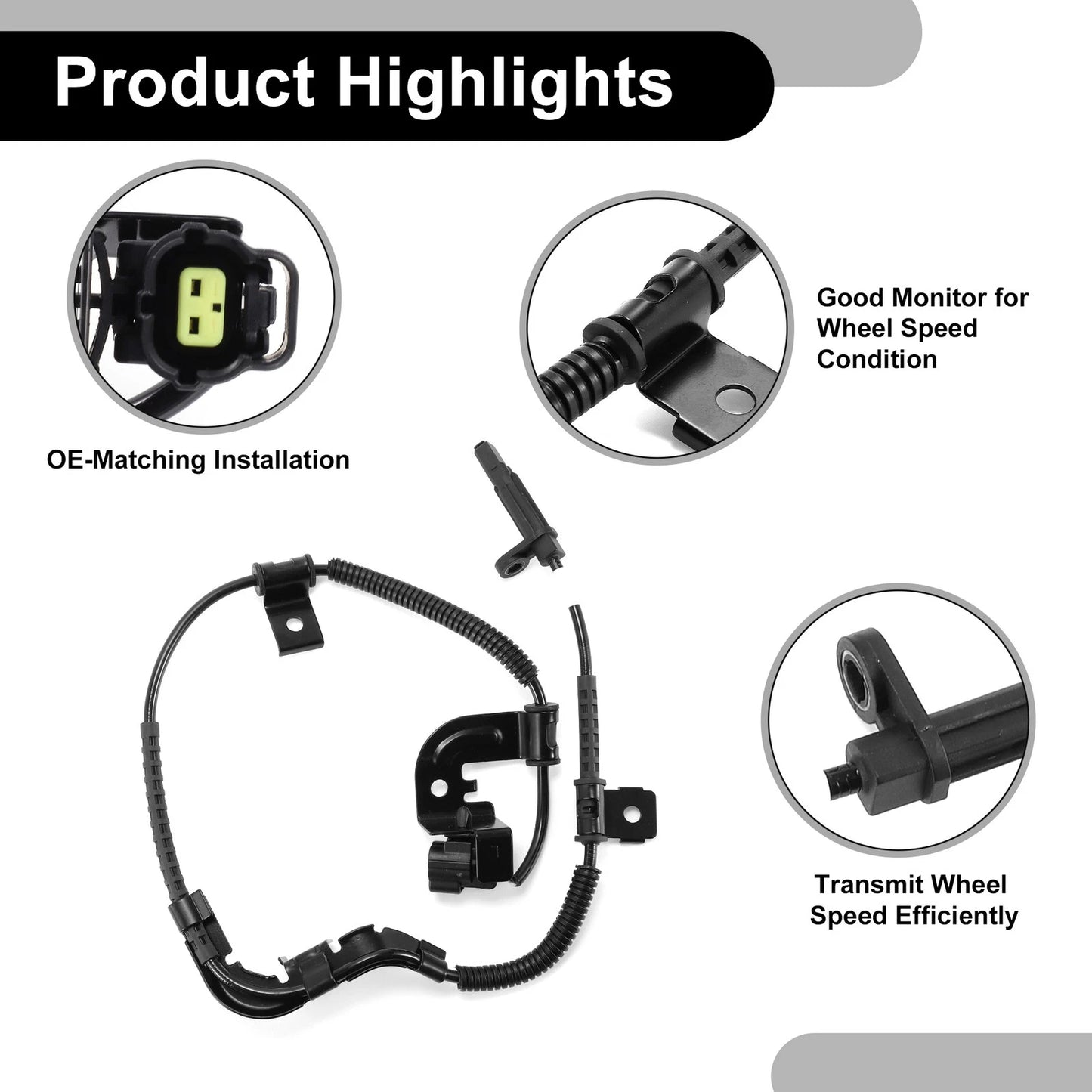 ABS Wheel Speed Sensor for Hyundai Entourage (2007-2009)