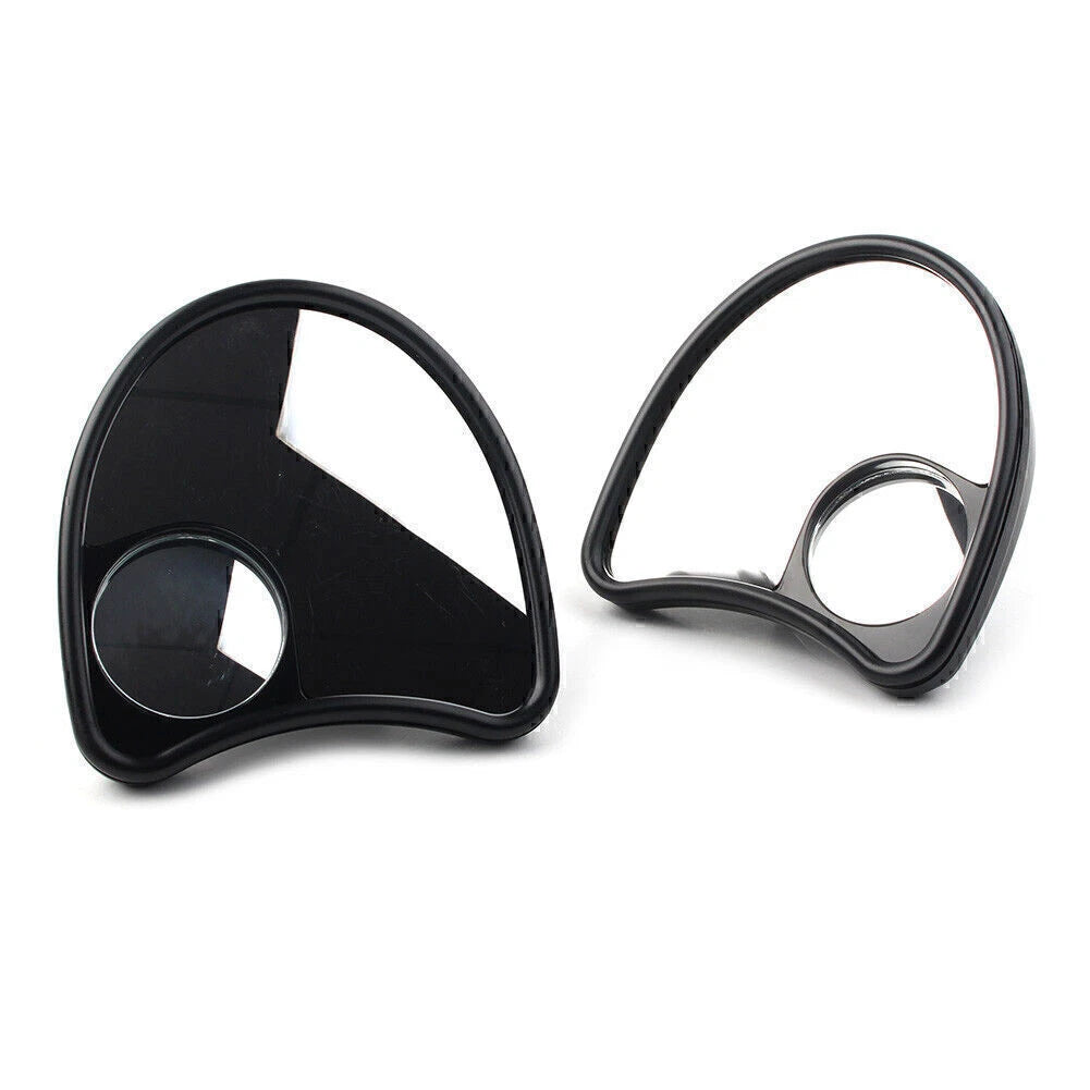 Fairing Mount Blind Spot Side Mirrors for Harley Batwing Touring (96-13)