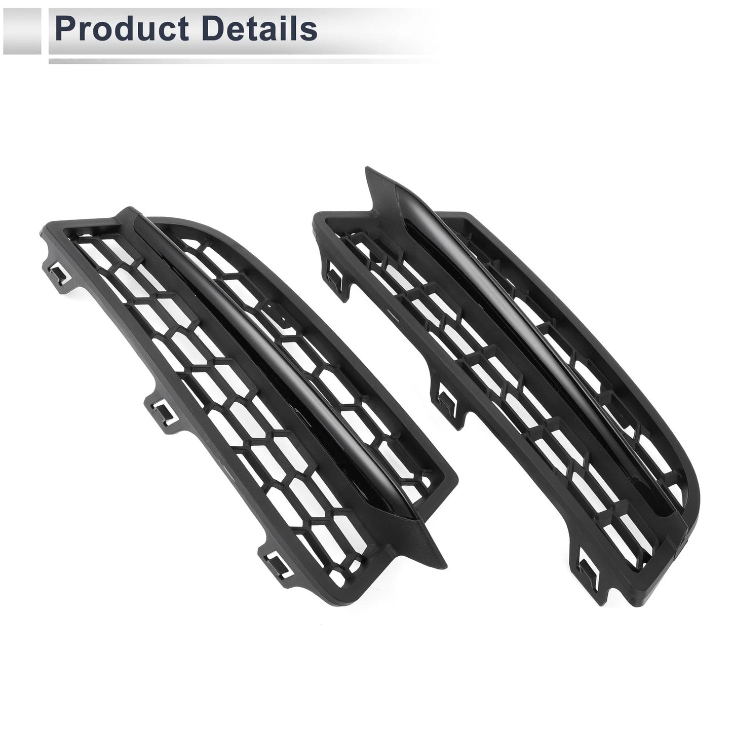 Car Front Fog Light Grill for BMW F20 F21 (2011-2015) - 1 Pair