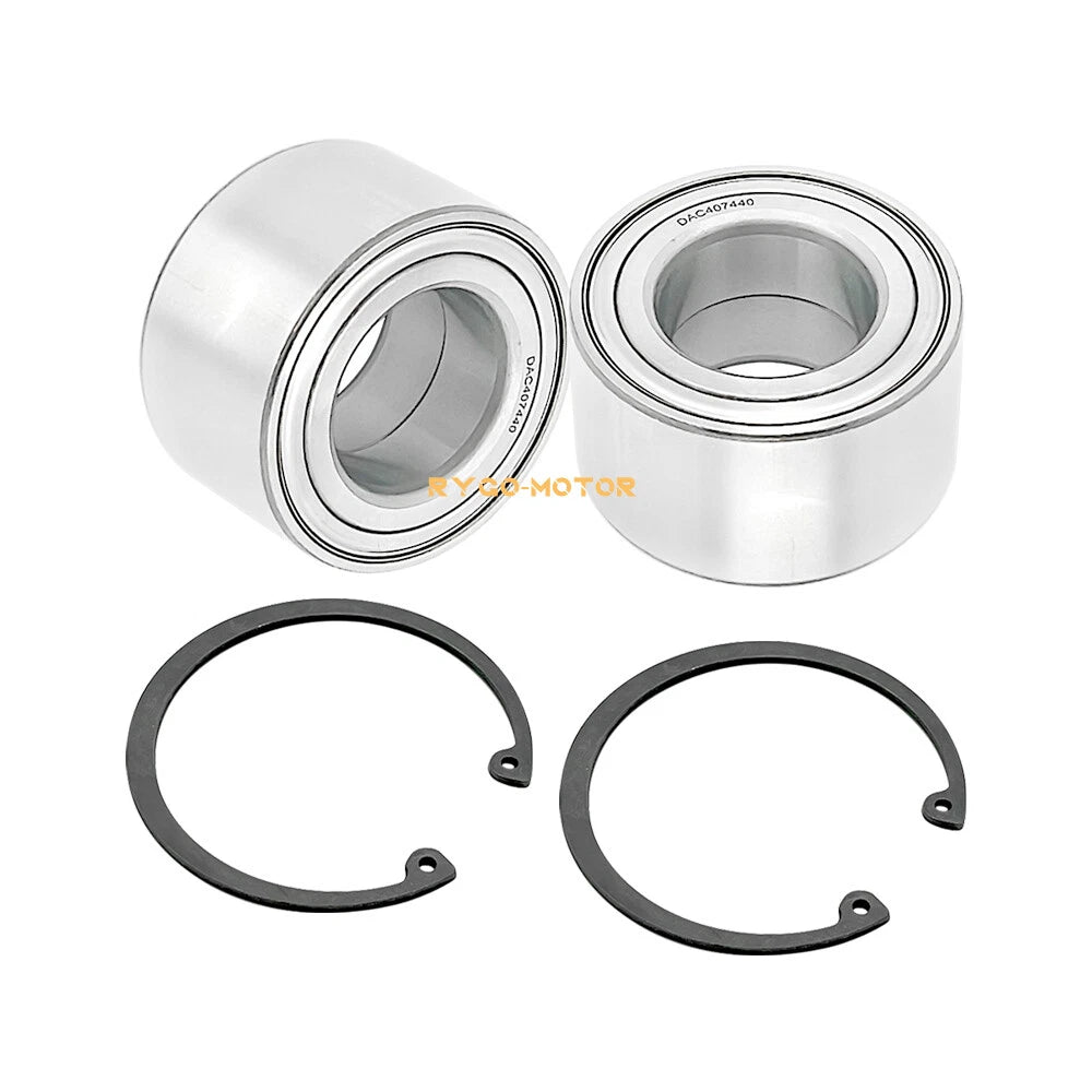2 x Rear Wheel Hubs & Bearings for Polaris Ranger 400 500 570 700 800 RZR 800