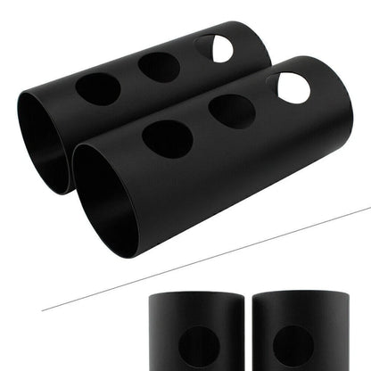 Front Fork Covers for Bobber 2018-2020 Black 1 Pair Aluminum