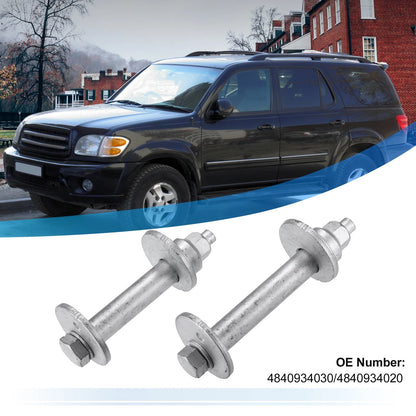 Front Alignment Camber Toe Adjustment Bolts for Toyota Sequoia (2001-2007)