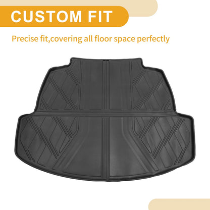 Cargo Liner Rear Boot Mat for Toyota Corolla (2020-2024) Diamond Pattern TPE