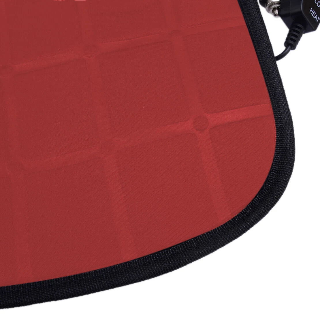 Heated Seat Cushion Cover for Car - Red