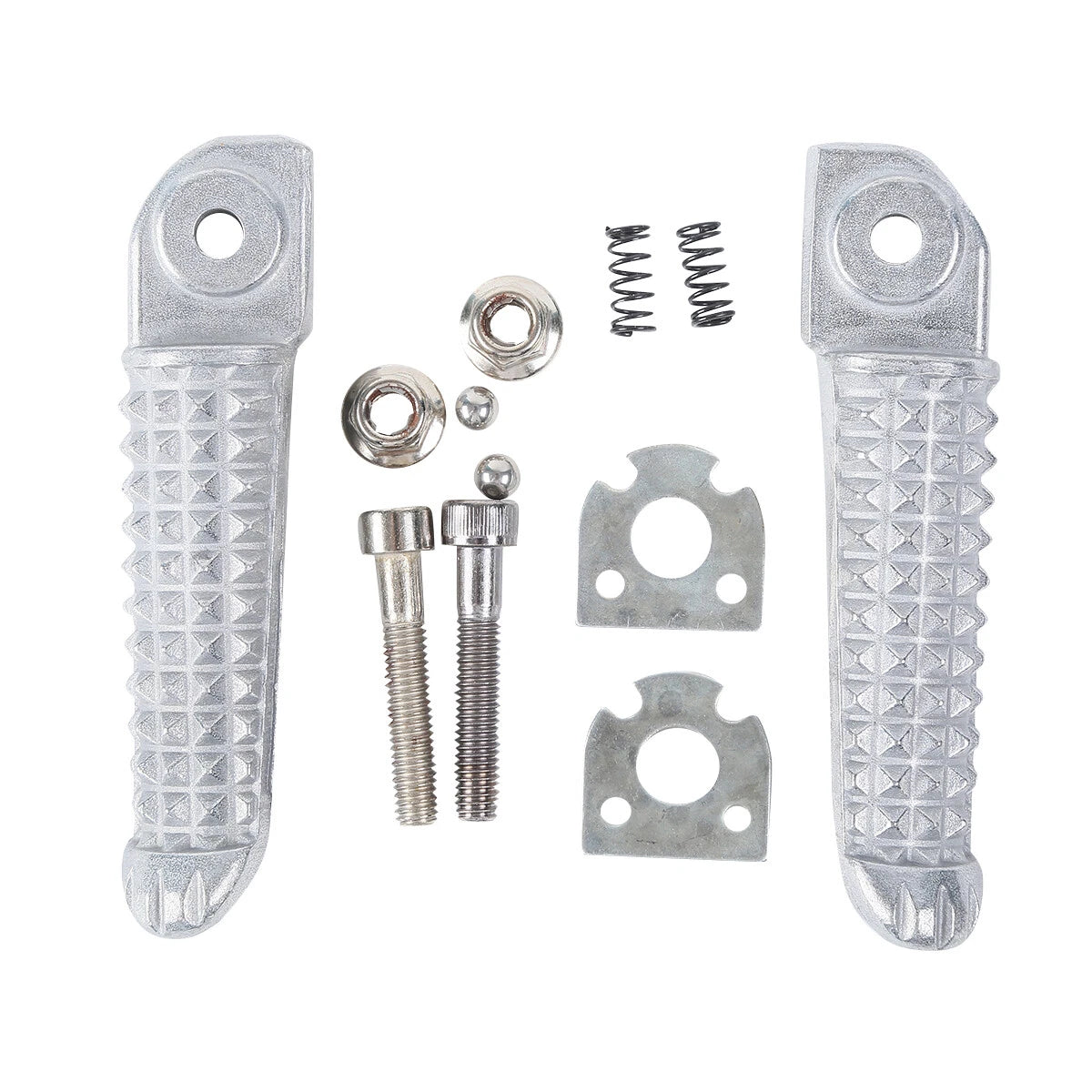 Passenger Footrests Pegs Bracket Set for Yamaha YZF R6 (2003-2009)