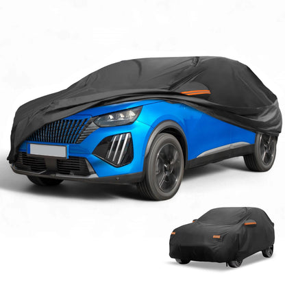 Waterproof Car Cover for Peugeot 2008 (2014-2023) Black 210D-PU