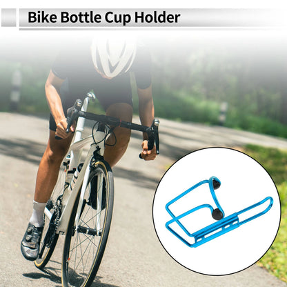 Water Bottle Cup Drink Holders Universal Blue Aluminum Alloy for Motorcycle