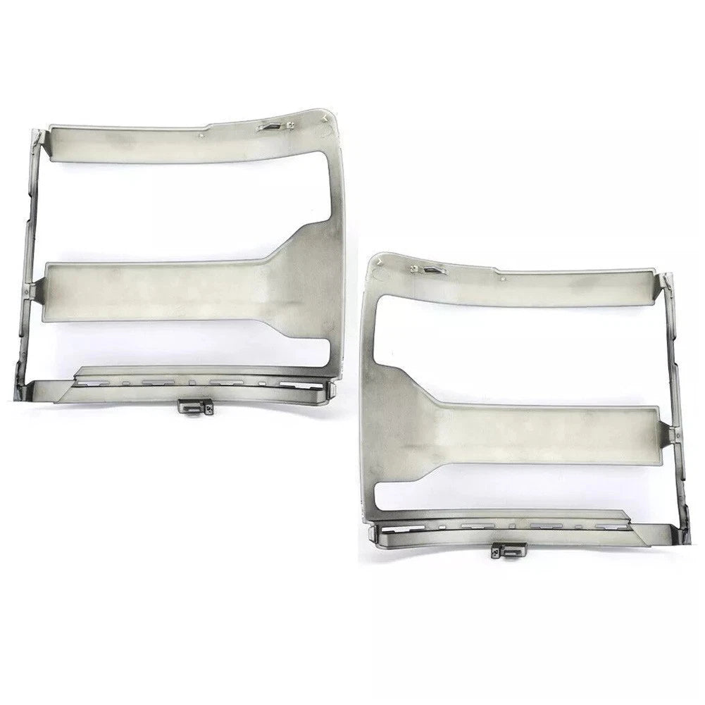 Black Headlight Trim Bezel Cover for Chevrolet Silverado 1500 (2016-2018)
