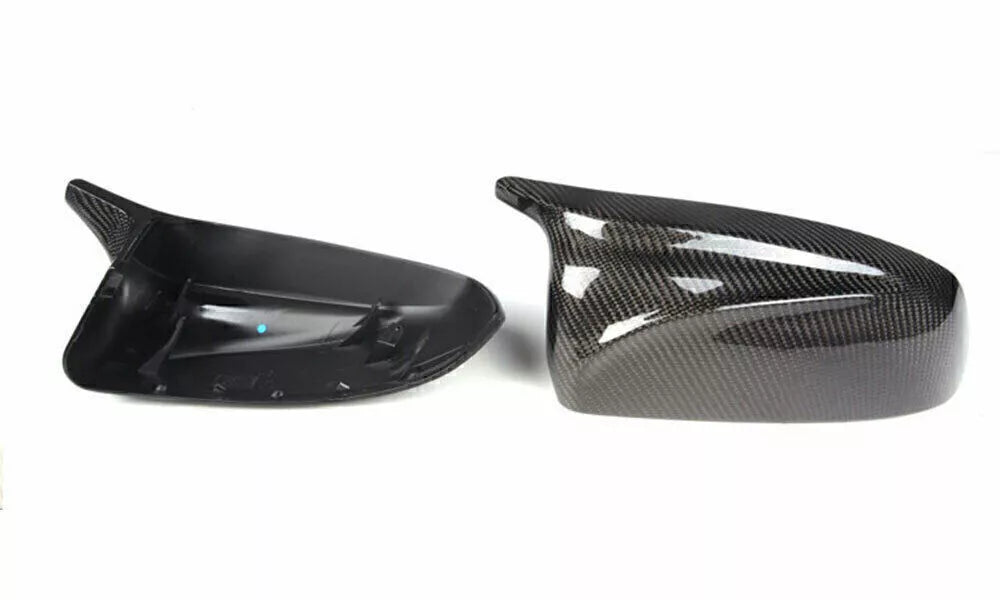Rear View Mirror Cover Cap for BMW X5 E70 X6 E71 (2008-2013) Carbon Fiber
