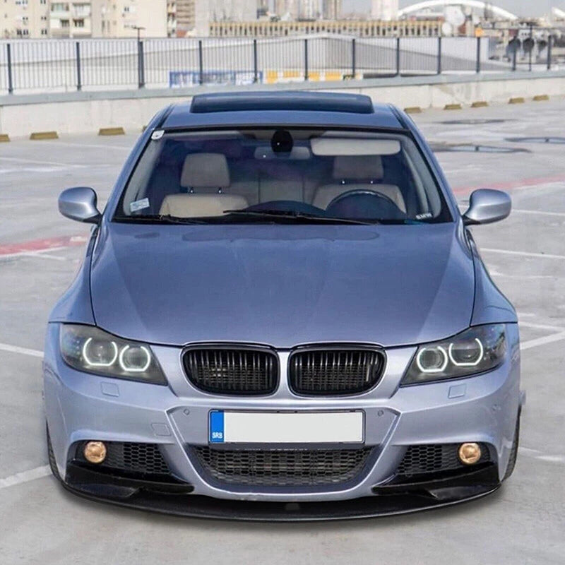 Front Bumper Splitter Lip for 2009-2012 BMW 3 Series E90 E91 M Sport