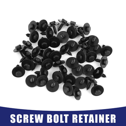 Car Screw Bolt Retainer Liner Under Cover for BMW (50 pcs)