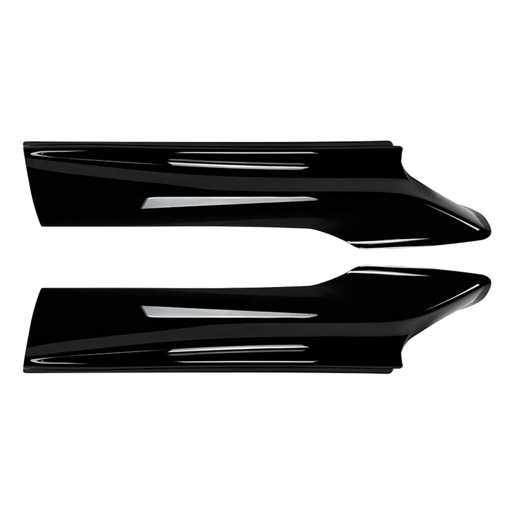 Gloss Black Front Splitter Lip for BMW 5 Series F10 F11 M Sport (2011-2017)