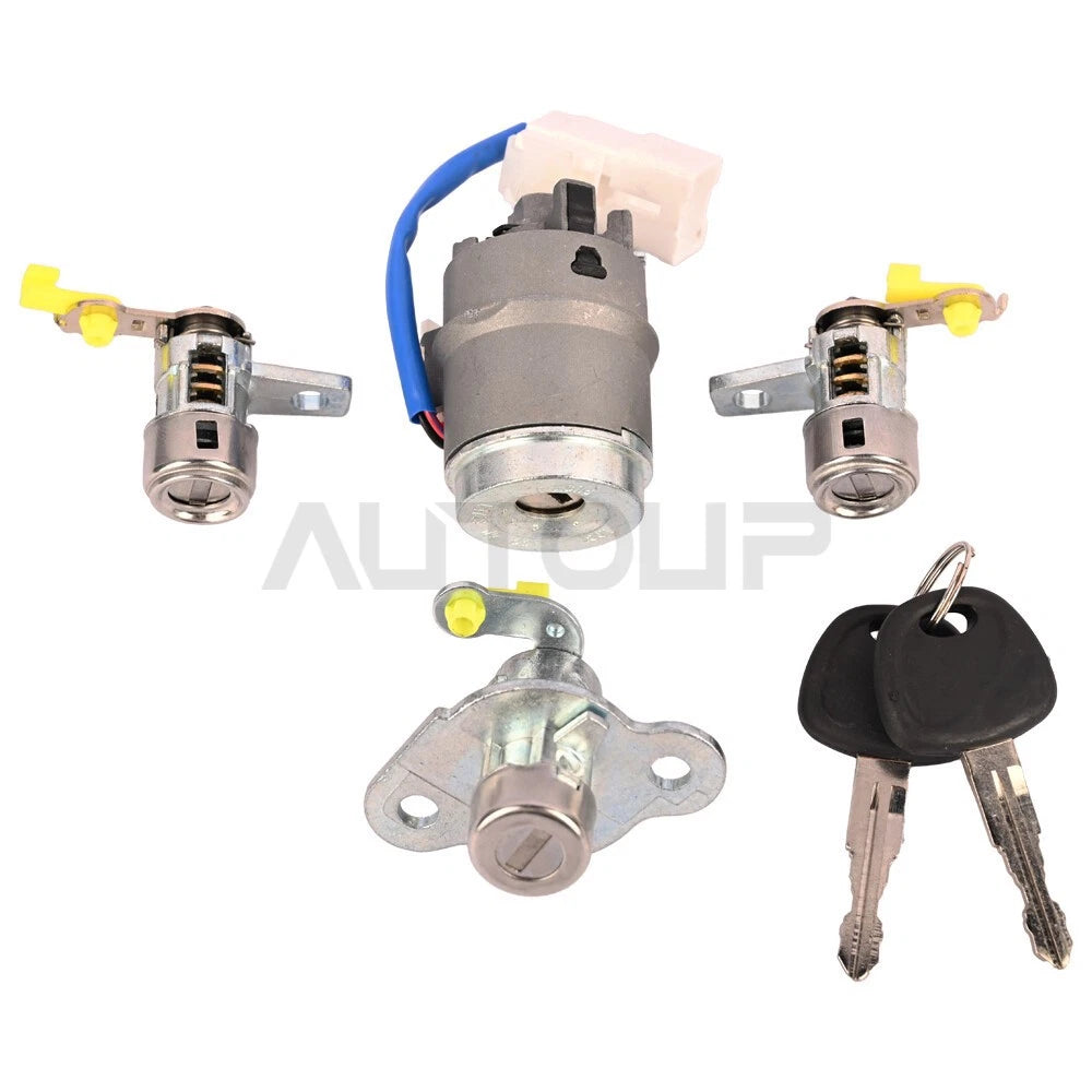 Ignition Lock Cylinder Barrel + Door Lock for Hyundai Accent (2006–2011)