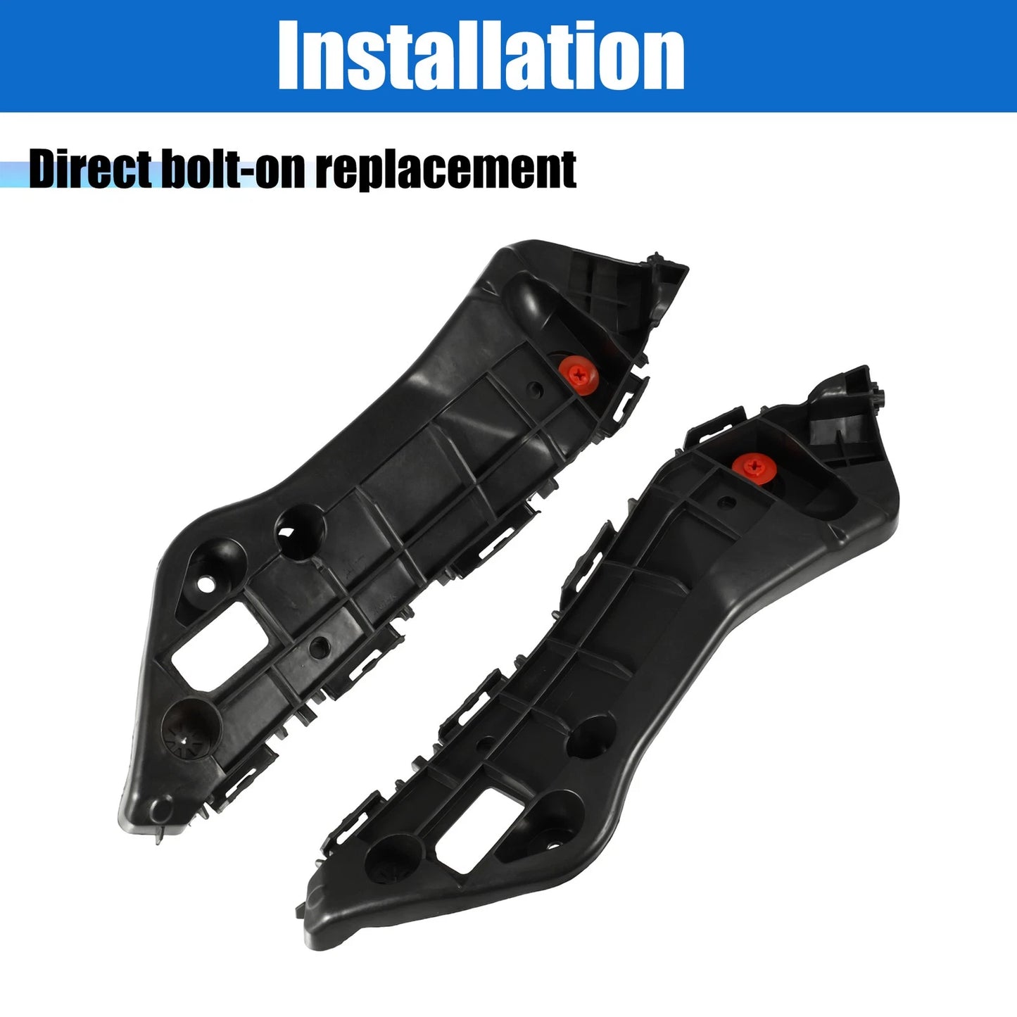 Left & Right Front Bumper Cover Support Rails for Toyota RAV4 (2019-2023)