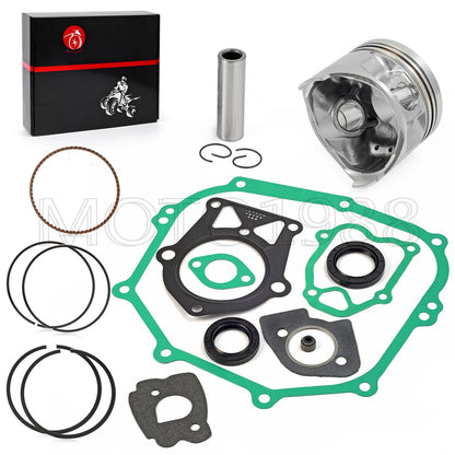 Piston Gasket Valve Rebuild Kit for Yamaha Golf Cart G2 G5 G8 G9 (1989–1996)