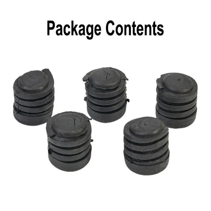 Clips 5PCS Black Rubber Bonnet Buffer Hood for Nissan