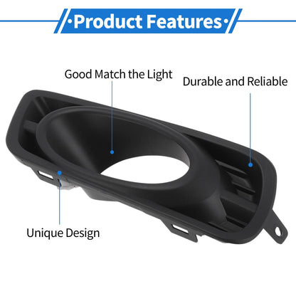 Front Left Fog Light Grill for Honda Fit (2012-2014)