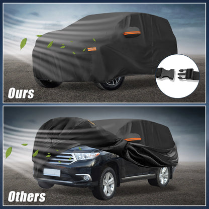 Waterproof 210D-PU Oxford Car Cover for Toyota Highlander (2014-2023)