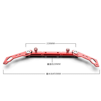 CNC Aluminum 7/8" Handlebar Balance Cross Bar Lever for Motorcycle