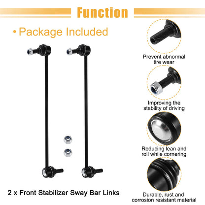 Front Rear Sway Bar Links for Land Rover