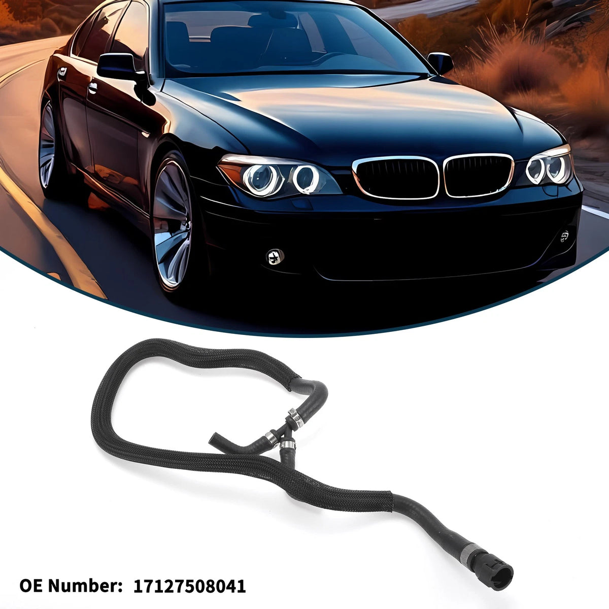 Radiator Hose for BMW 7 Series 2003-2008 Cooling Liquid Tube