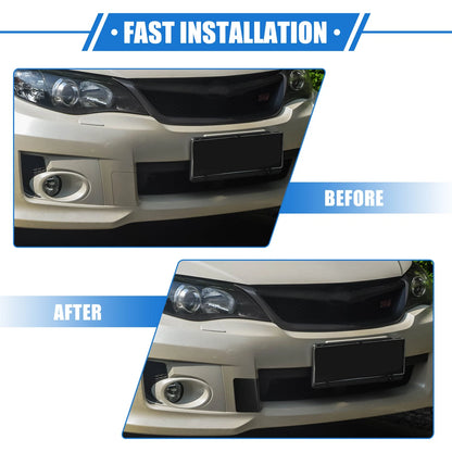 Front Bumper Tow Hook Cover for Subaru Impreza (2010-2014) Black