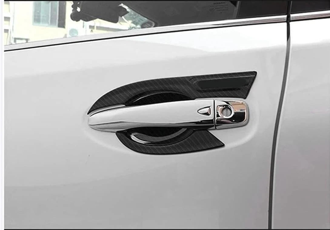 Carbon Door Handle Bowl Cover Trim for Nissan Navara NP300 D23 (2015-2021)