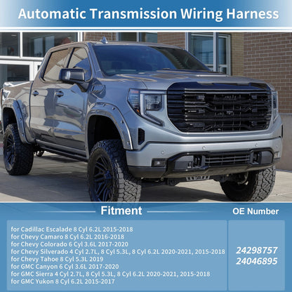 Automatic Transmission Wiring Harness for Chevy Silverado (2015-2018)