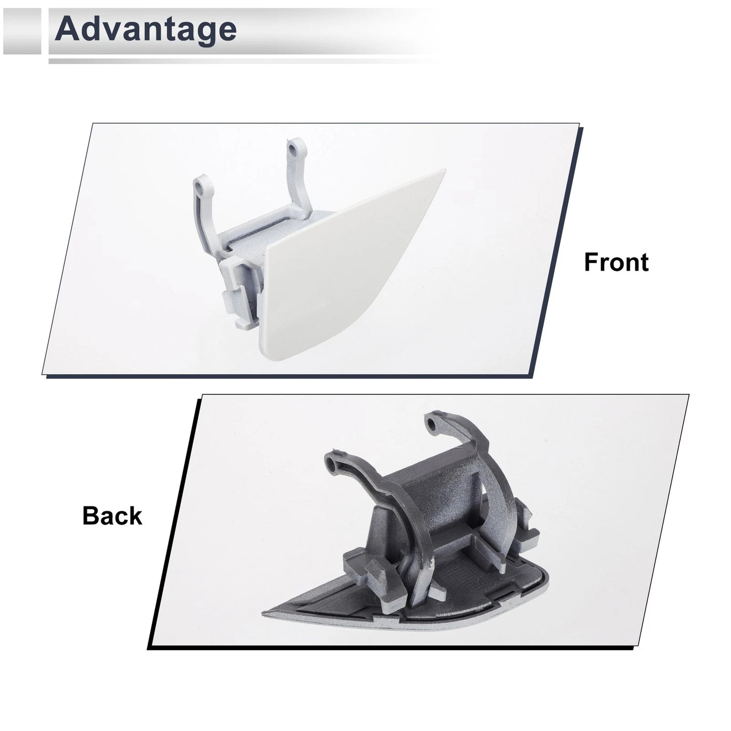 Front Left Bumper Headlight Washer Nozzle Cover Cap for BMW 750i