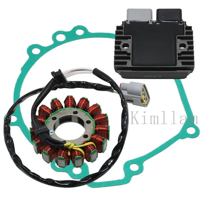 Stator Coil, Rectifier, Gasket for Kawasaki Ninja ZX10R (2008-2010)