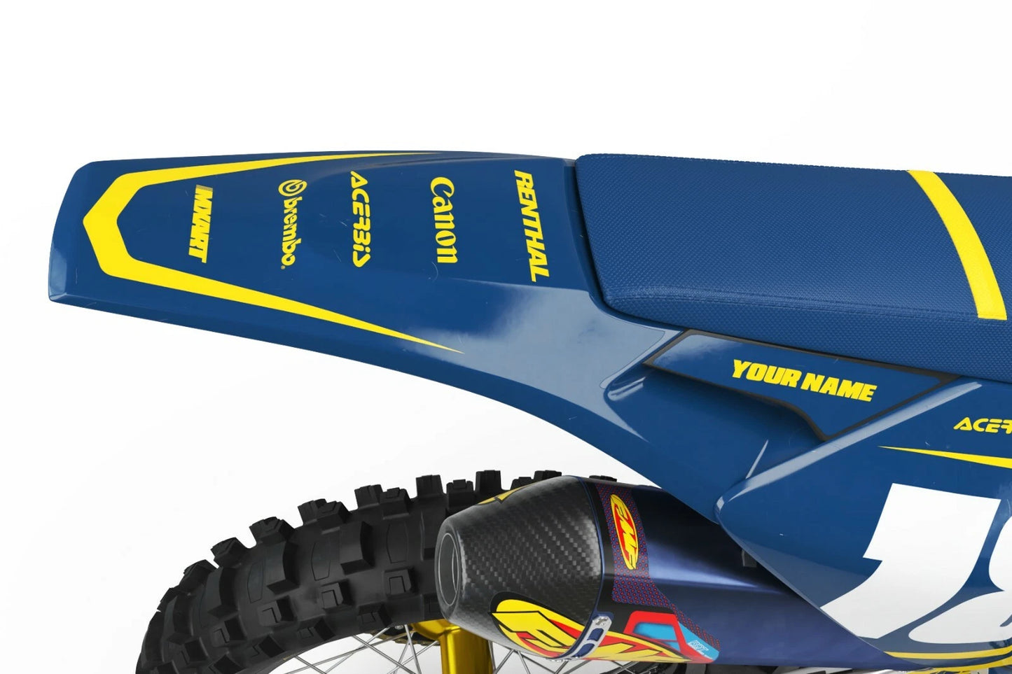Graphics Kit HAMMER Decals for Husqvarna TC 50 (2017-2021)