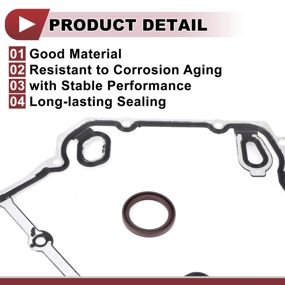 Timing Cover Gasket Set for Chevrolet 2.0L 2.2L 2.4L DOHC
