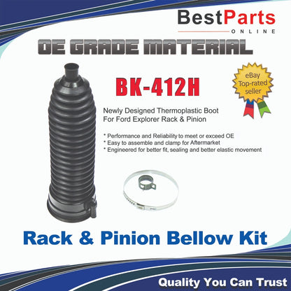 Rack and Pinion Bellows for Ford Explorer Sport Trac (2001–2005)