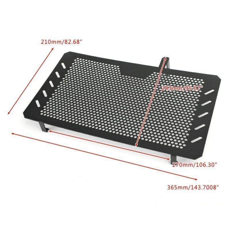 Radiator Cover Grille Protector Black for Suzuki DL650 V-Strom (2013-2018)