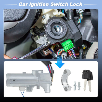 Ignition Lock Cylinder with 2 Key for Nissan Maxima (1995 - 1999)